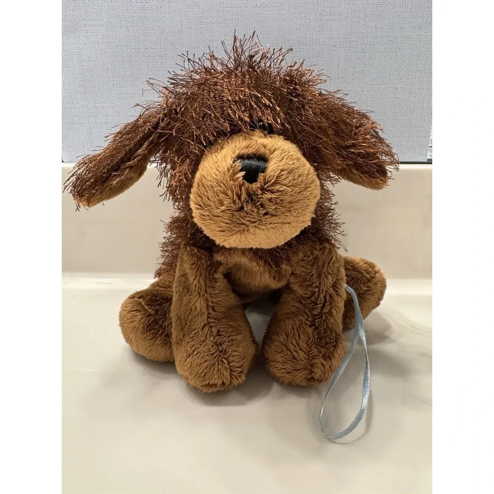 Ganz Webkinz Brown Dog Plush Stuffed Animal Toy Retired No Code HM195